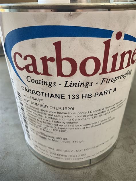 carboline 133 hb material.